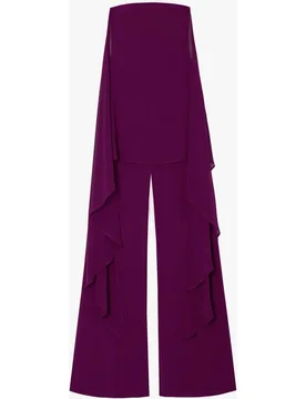 Mono de mujer palabra de honor con capa - The-Are - FashionsVida