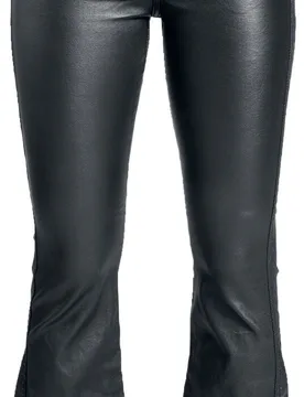 Kunstlederhose - Moxy Flare - XS bis M - für Damen - Größe XS - schwarz - Frauen - female - Dr. Denim - FashionsVida