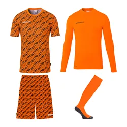 Torwartset Progressive - Orange - male - Size: XL