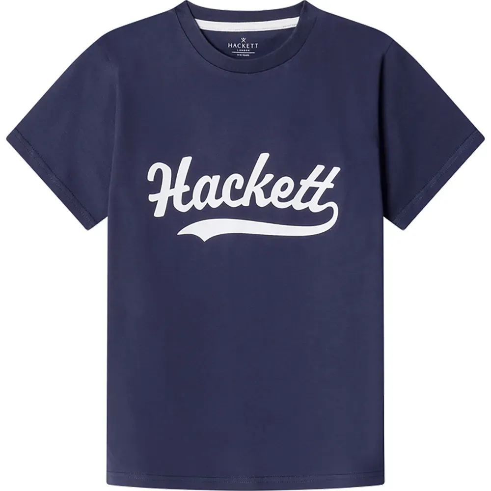 Maglietta A Maniche Corte Logo Old Navy 9 Anni - Hackett - FashionsVida