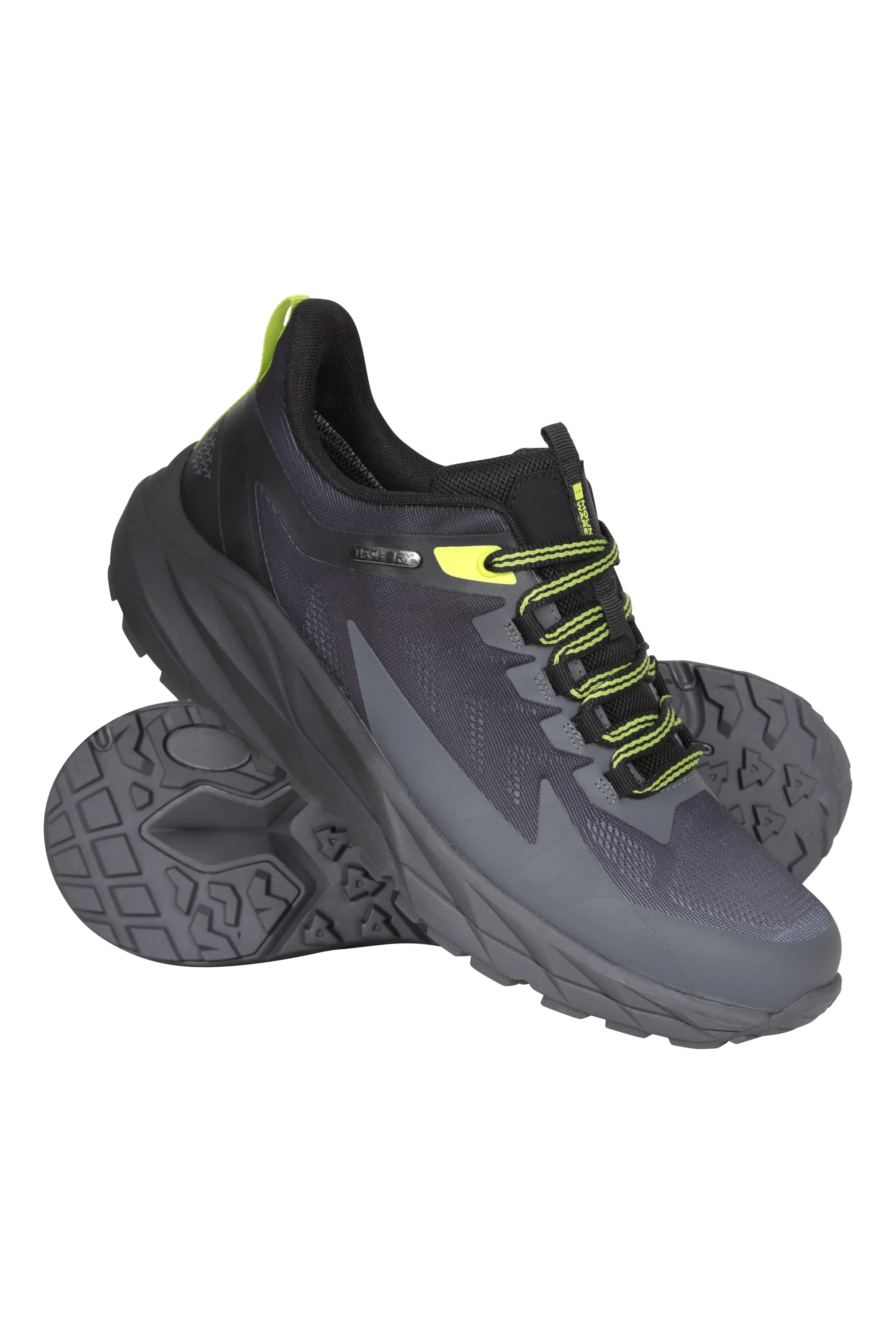 Andes Waterproof Active Shoe - Black - Black - Size: 9 - Mountain Warehouse - FashionsVida