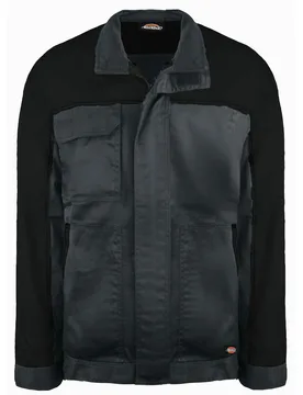 Everyday Mens Grey/black Work Wear Jacket - Dark Grey - Size 3xl - Dickies - FashionsVida