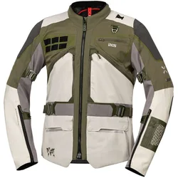 Giacca Moto Venture-Air 1.0 Grigio Chiaro-Oliva taglia 2XL