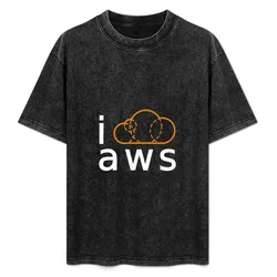 I Cloud AWS Microservices Guru T-Shirt Breathable Mesh Panel T-Shirt