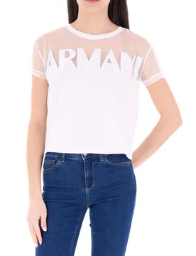 T-shirt girocollo BIANCO L - Armani exchange - FashionsVida