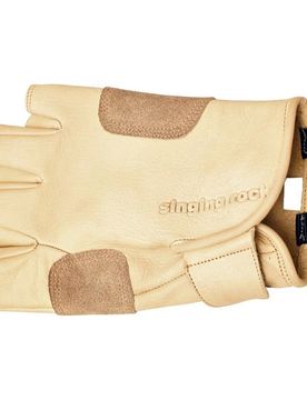 Guante grippy 3/4 guante moda hombre Beige (10)
