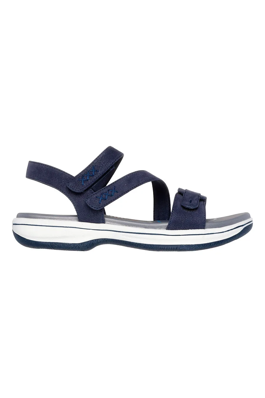 Sandali blu navy con fasce regolabili BAYSHORE BASIC NECESSITY 37 - Skechers - FashionsVida