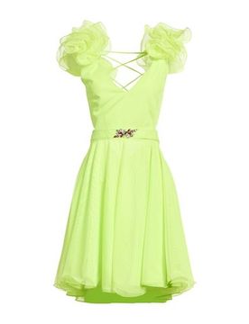 Minivestido Mujer Verde lima M Mujer