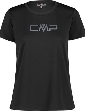 Woman co t-shirt camiseta montaña manga corta mujer Negro (34)