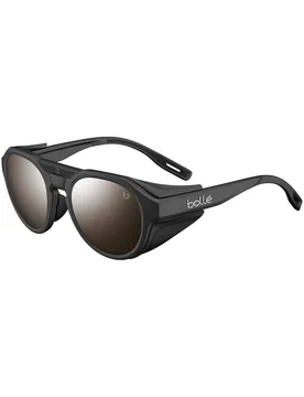 Sonnenbrille Ascender Black Matte Solace 4 Brown Gun schwarz - Bollé - FashionsVida