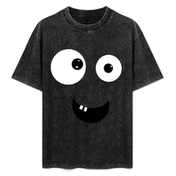 Cartoon face T-Shirt Fitness Training Breathable Tee