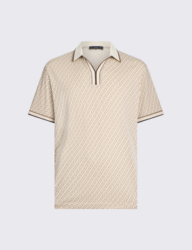 LIU JO polo con logo uomo verde