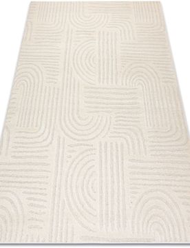 Teppiche Dune 2687 Teppich Creme – Geometrisch, Linien, 120x170 Cm 120x170 Cm