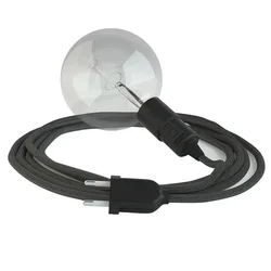 Cables Suspension Luminaire Rm26 5 M Dark Gray / Black One Size