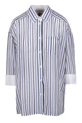 Semi Couture - Camicia - 470950 - Bianco/Marrone