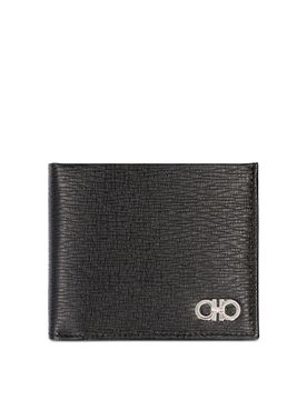 Portafoglio bi-fold Gancini