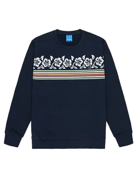 Sweat-shirt Yamba Dark Navy / Multicolour 3XL - Ocean Pacific - FashionsVida