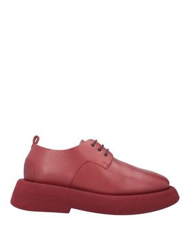 MARSÈLL Schnürschuh Damen Ziegelrot 35,36,36.5,37,38,39,40 Damen