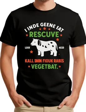 Eat Rescue Kill Pity Design Hypocrisy Vegetarian T-Shirt 100% Cotton O-Neck Summer Short Sleeve Casual Mens T-shirt Size S-3XL - Aliexpress - FashionsVida