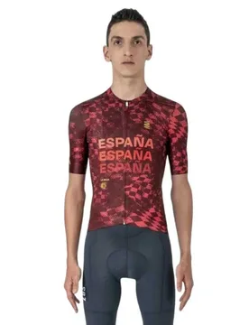Maglia A Maniche Corte Vuelta España 2025 La Roja - Suarez - FashionsVida