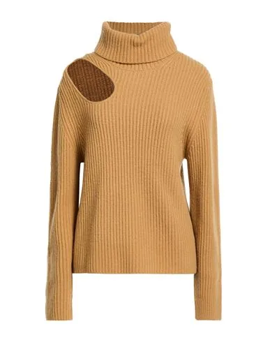 Rollkragenpullover Damen Senf L,M Damen - SIMKHAI - FashionsVida