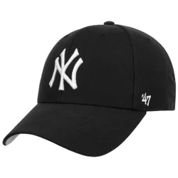 MVP NY Yankees Strapback Cap by - black - Unisex - Size: One Size