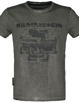 T-Shirt - Broken Logo II - S bis 5XL - für Männer - Größe S - oliv - Lizenziertes Merchandise! - Männer - male