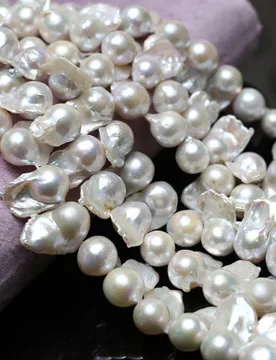 Mm Factory Wholesale Natural Freshwater Baroque Fishtail White Pearl Bead GiftJewelry MakeDIY Necklace Bracelet Accessories - Aliexpress - FashionsVida