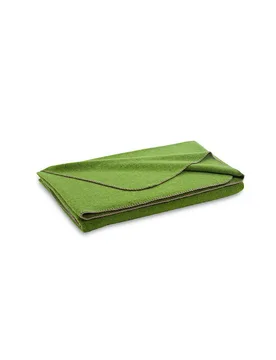 Wolldecke Alina 150x190cm mela verde - Steiner 1888 - FashionsVida
