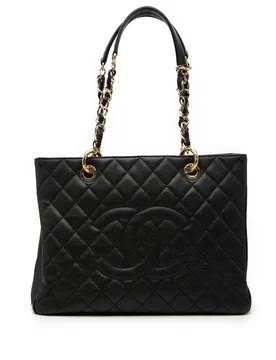 Caviar Grand Shopping Tote - Chanel - FashionsVida