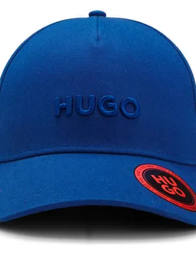 Hugo Cappellino Con Visiera Jude 10269331 Red Open Blue One Size - Hugo Boss - FashionsVida