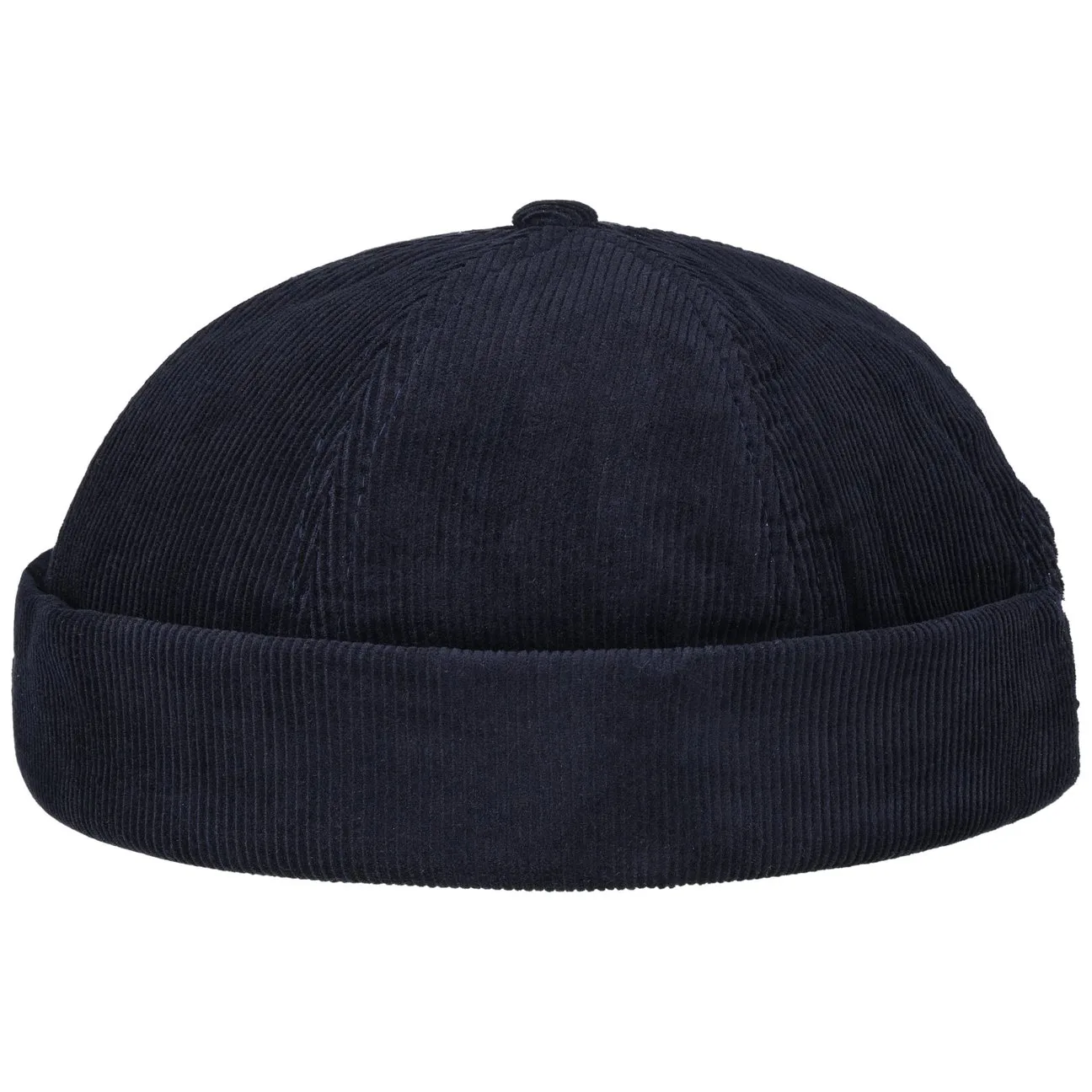 Corduroy Docker Hat by - navy - Unisex - Size: One Size - Lipodo - FashionsVida