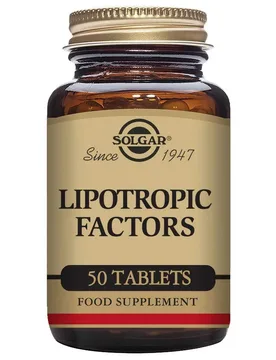 Compresse Lipotropic 50 Unità Brown - Solgar - FashionsVida