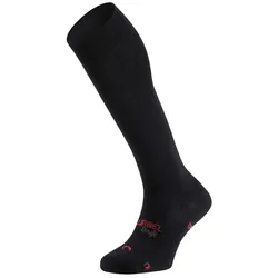 Chaussettes Longues Liner Six Black Red EU 36-38
