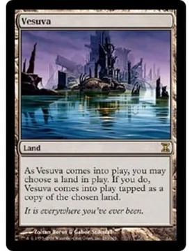 Vesuva Time Spiral - Magic: The Gathering - FashionsVida