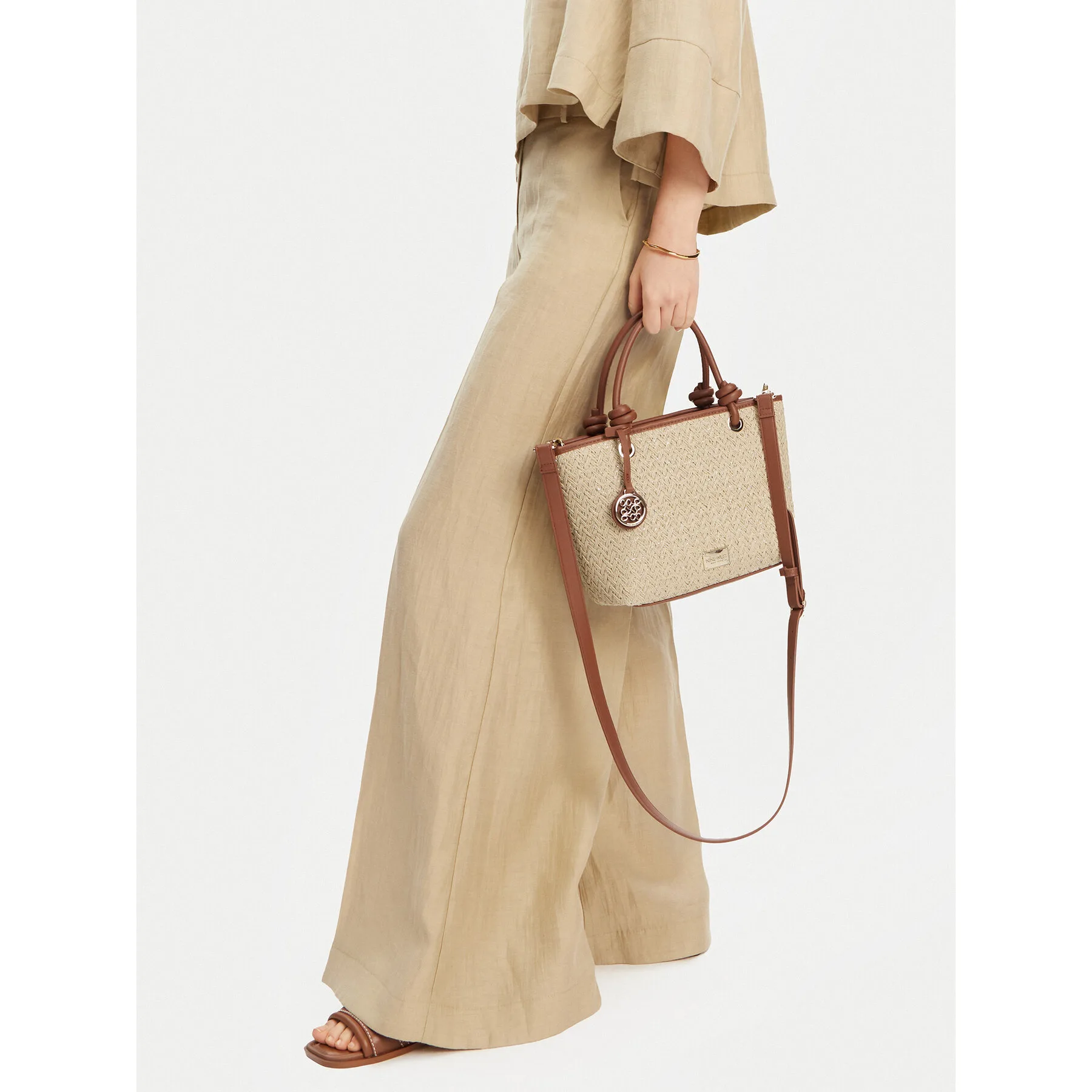 Handtasche CEO-Zena-GLAR3 Beige NOSIZE female - Nine west - FashionsVida