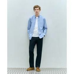 Pantalón hombre de sport, regular algodón elastómero