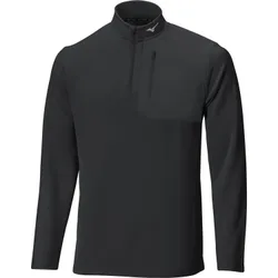 Layer Essential 1/4-Zip, schwarz xl