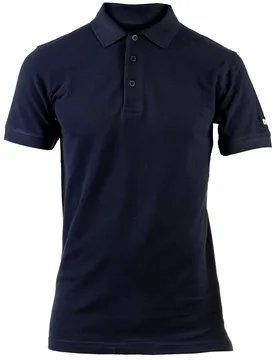 Essentials Cotton Mens Blue Polo Shirt - Navy - Size Small - Caterpillar - FashionsVida