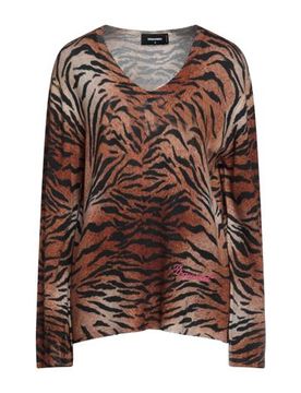 Pullover Damen Rostrot M Damen