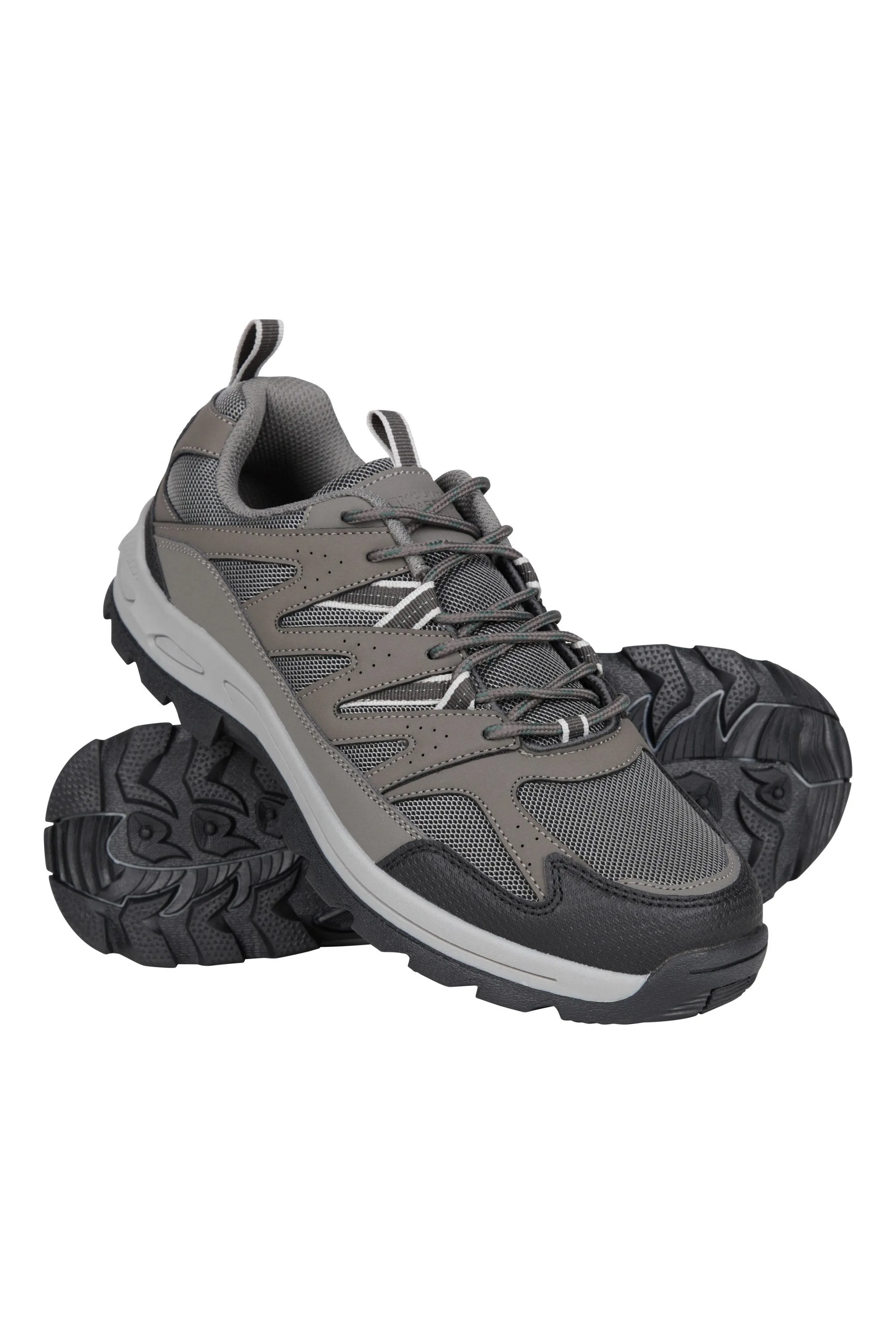 Highline II Mens Walking Shoes - Grey - Grey - Size: 7 - Mountain Warehouse - FashionsVida