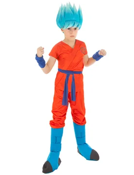 Dragonball Z-Kostüm für Kinder Son Goku-Kinderkostüm orange - CHAKS - FashionsVida