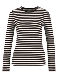 SLIM STRIPED LS T-SHIRT female