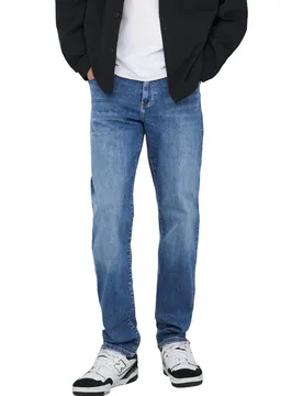 Herren Jeans Azurblau 506303