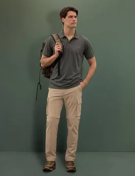 Polo básico de manga corta de hombre - Verhunt - FashionsVida