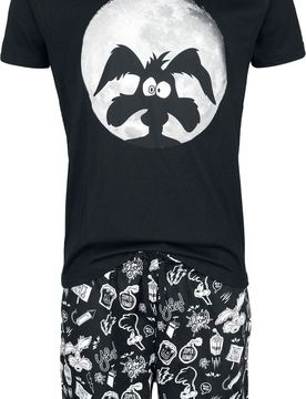 Schlafanzug - Coyote Moonlight - S bis 4XL - für Männer - Größe M - multicolor - EMP exklusives Merchandise! - Männer - male