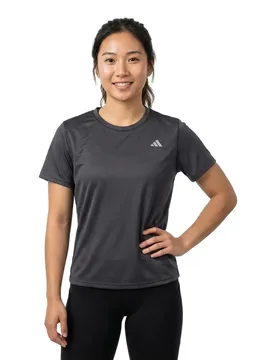 T-shirt à Manches Courtes Workout Essentials Crew Neck Black 2XL - Adidas - FashionsVida