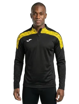 Sweat-shirt Championship Viii Black / Yellow 2XL - Joma - FashionsVida