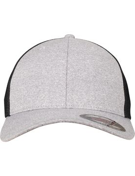 Flexfit Gorra gris moteado / negro