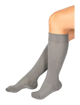 Kniestrümpfe "Venenfreund", 2 Paar grau 1 - fussgut - FashionsVida